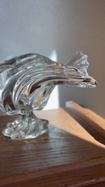 Mikasa Belle Epoque Pedestal Crystal Centerpiece Bowl