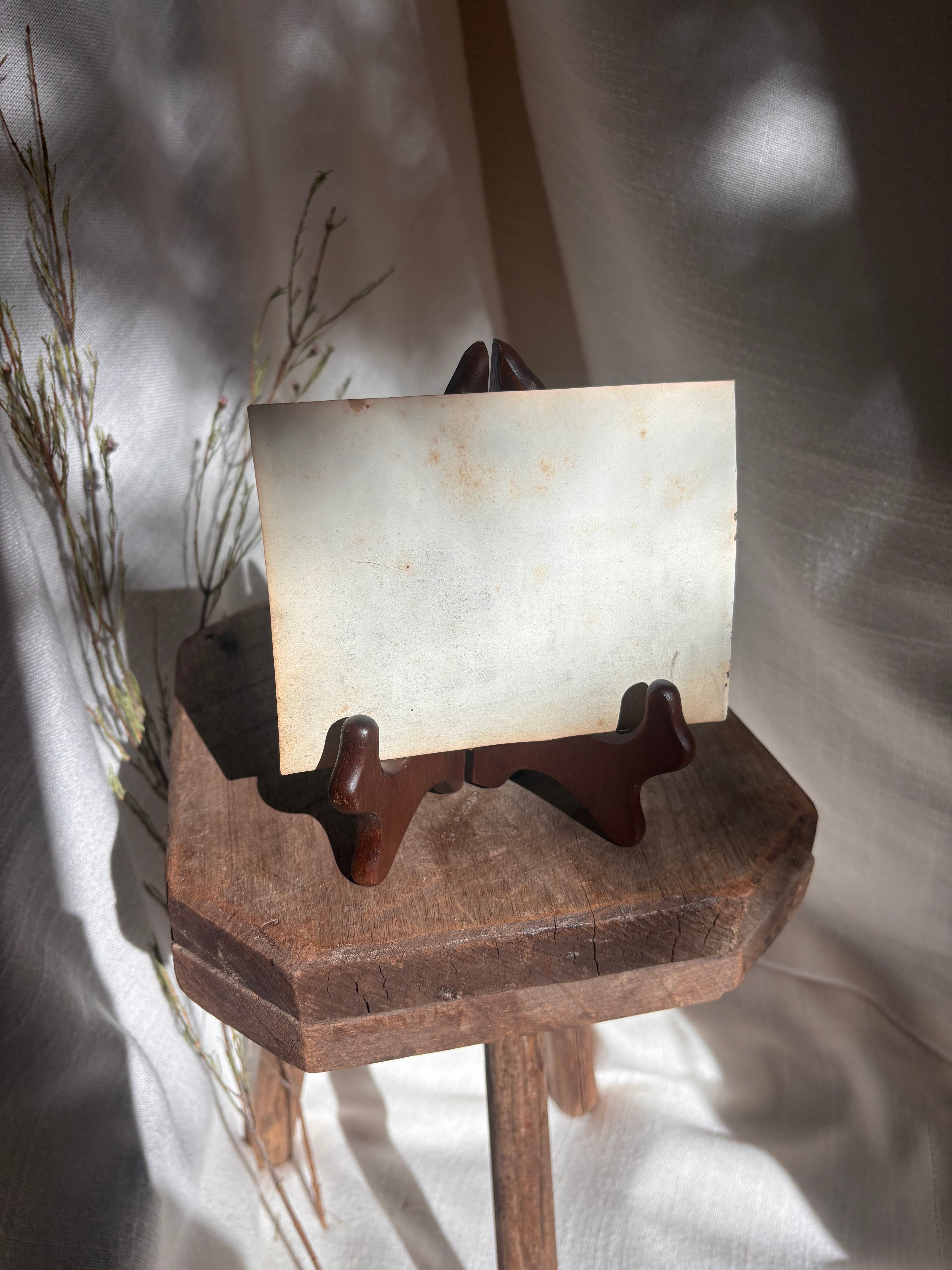 Antique French Castle Drawing