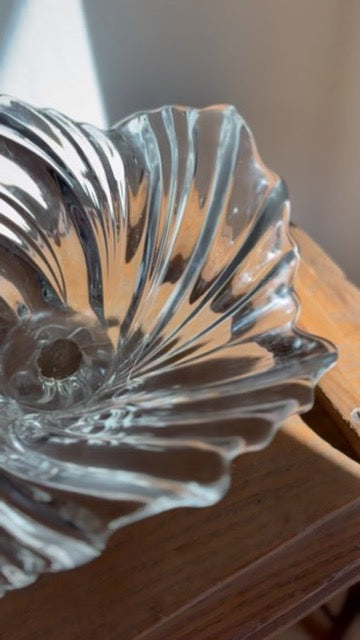 Mikasa Belle Epoque Pedestal Crystal Centerpiece Bowl