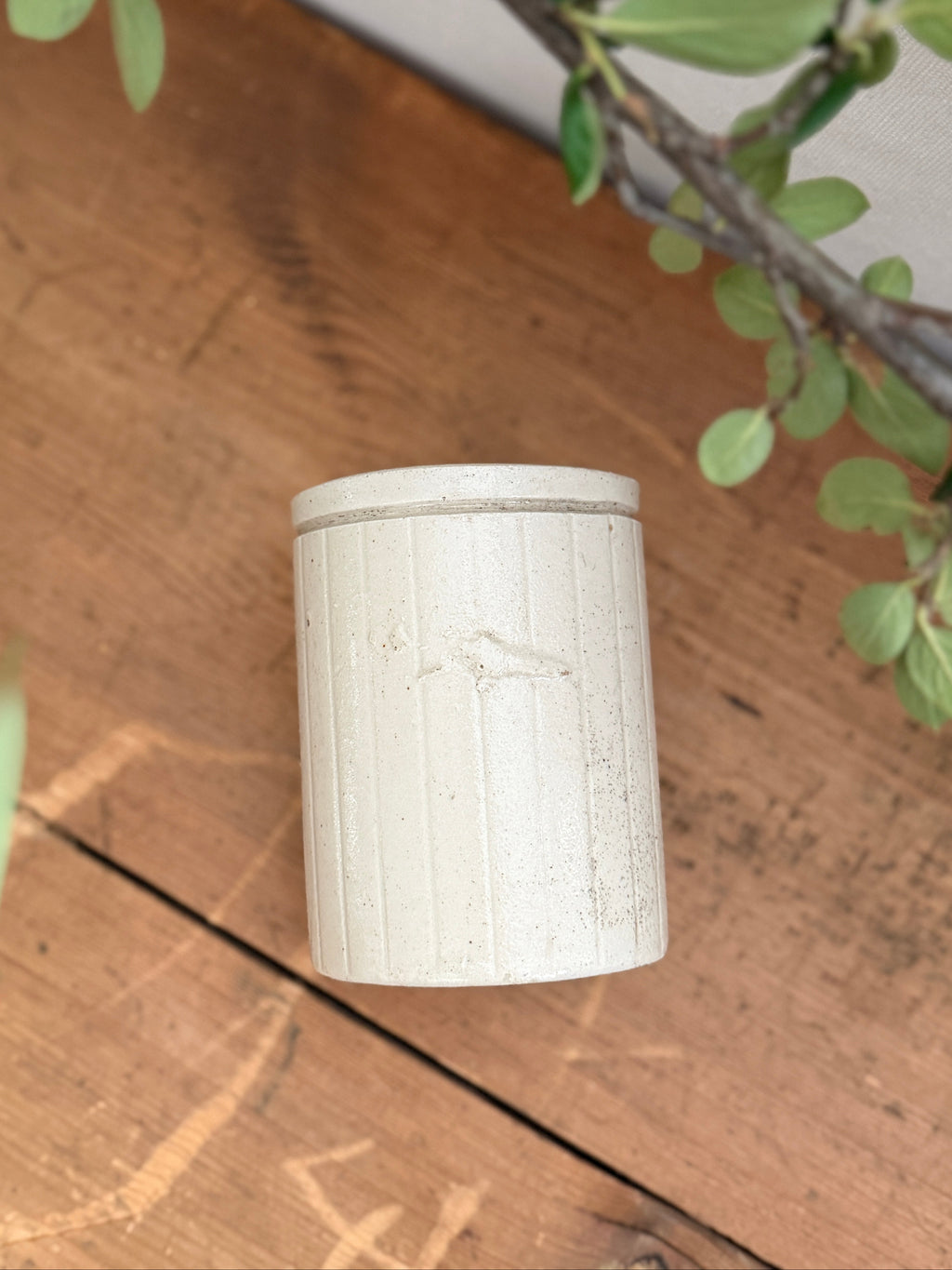 Antique W.P. Hartley Stoneware Jam Jar - B