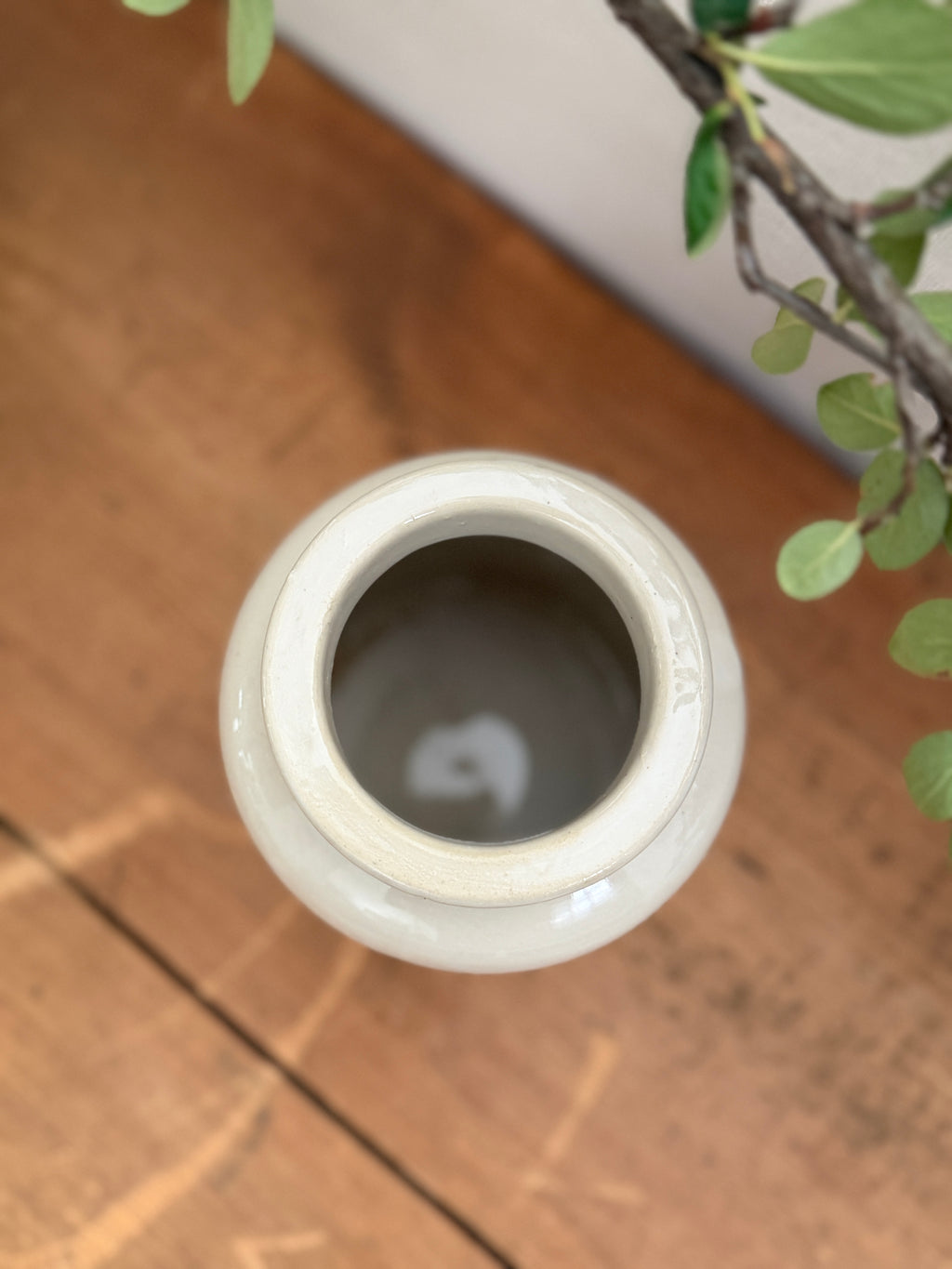 French White Ironstone Laboratory Jar