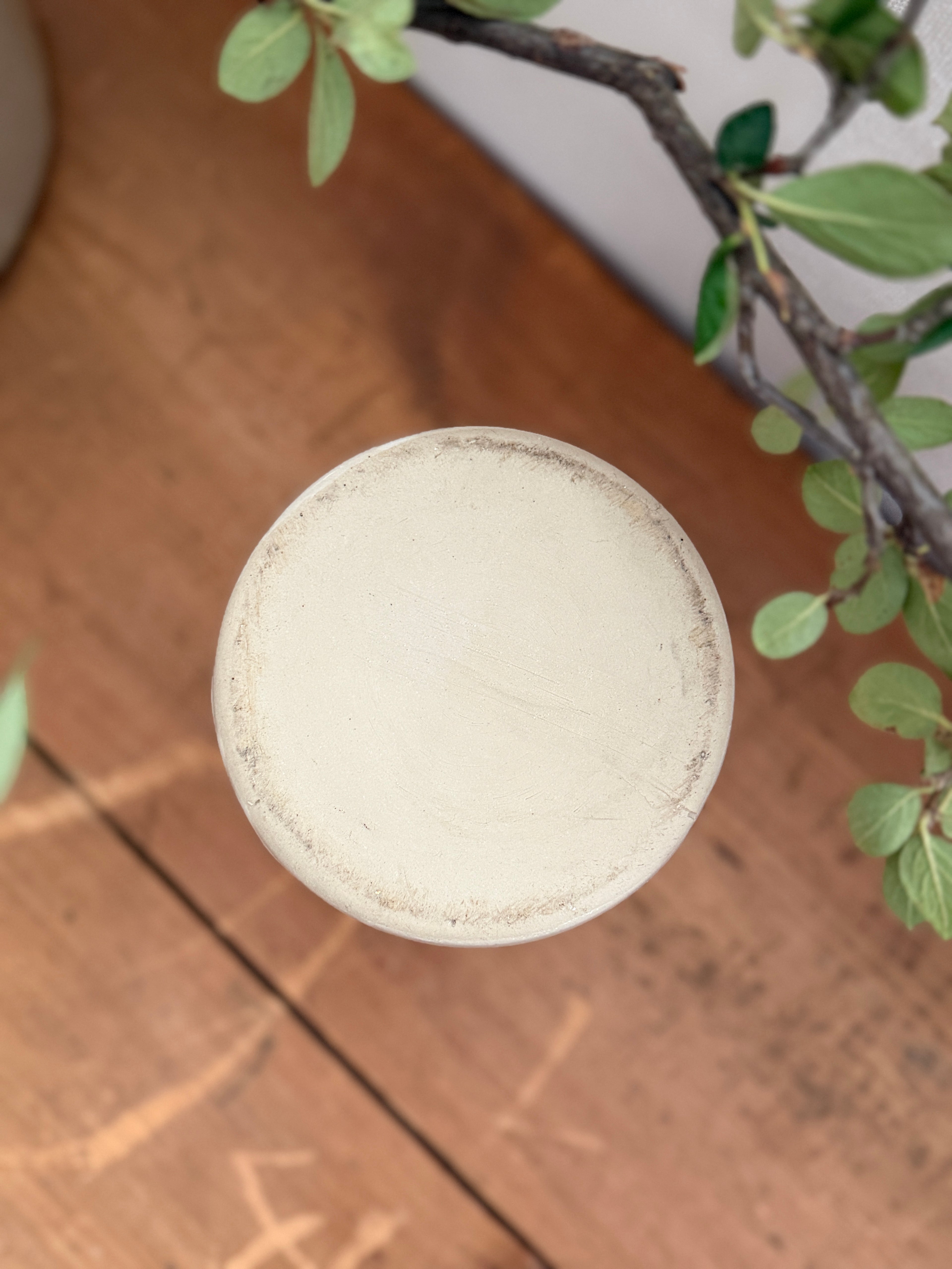French White Ironstone Laboratory Jar