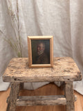 Antique European Oil Portrait on Tin of Vienna Professor