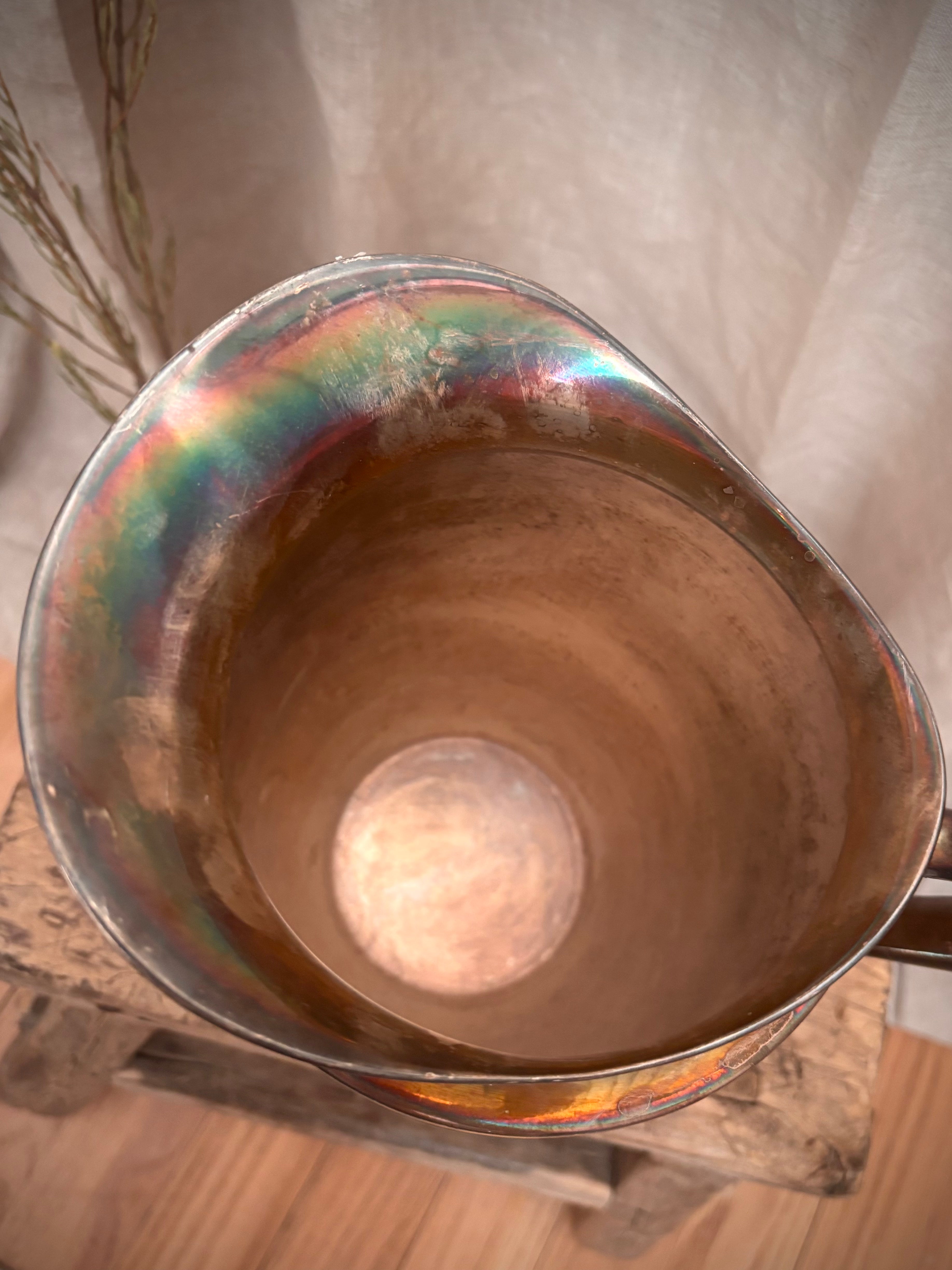 Vintage International Silver Company Silverplate Trophy-Style Pitcher Vase