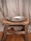 Vintage Oneida Silverplate Floral Catchall Dish