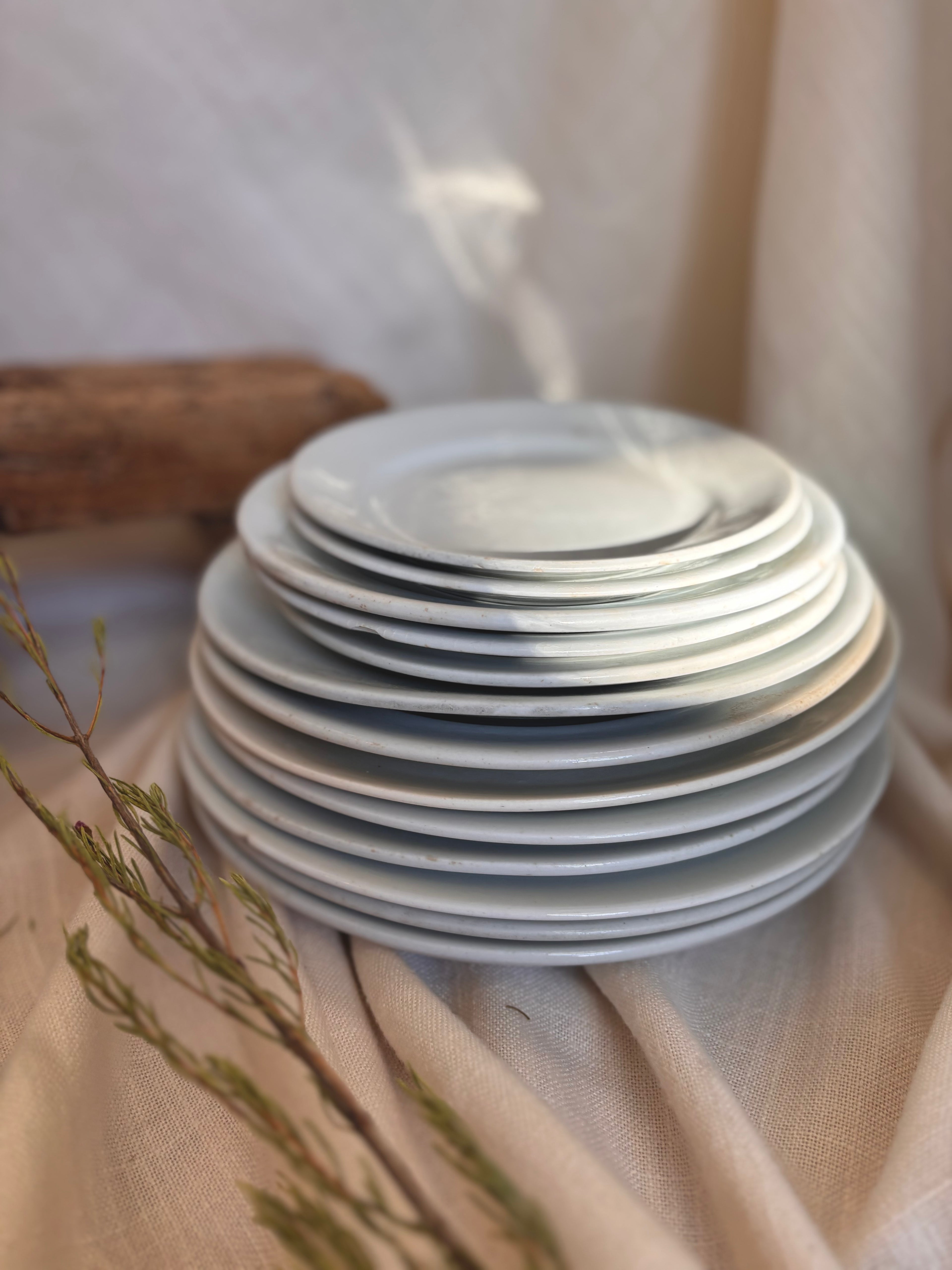 Antique English Ironstone Plates