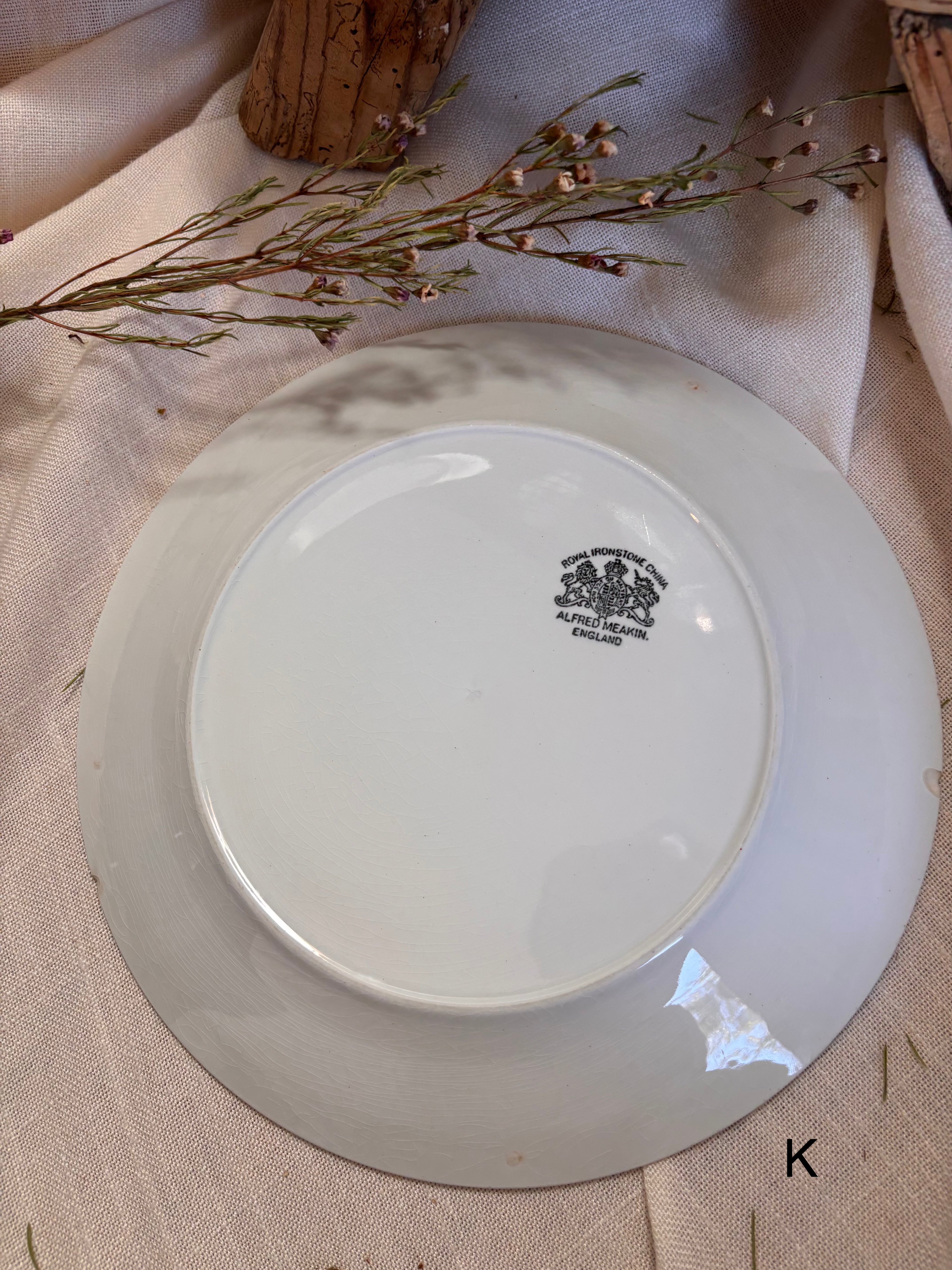 Antique English Ironstone Plates