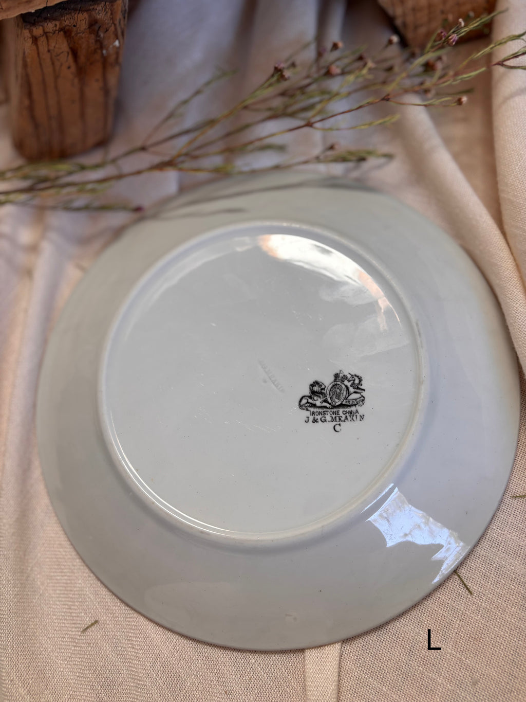 Antique English Ironstone Plates