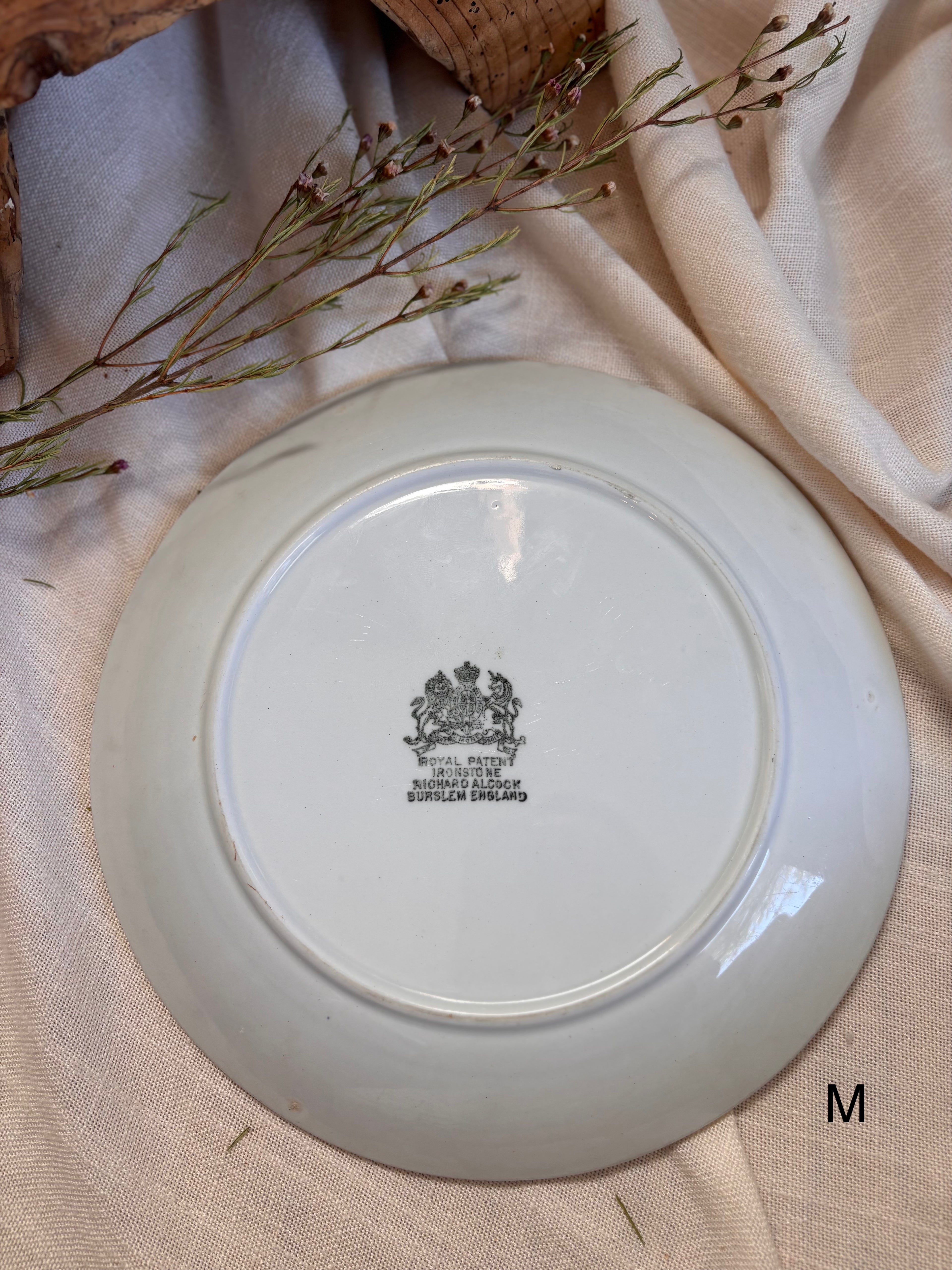 Antique English Ironstone Plates