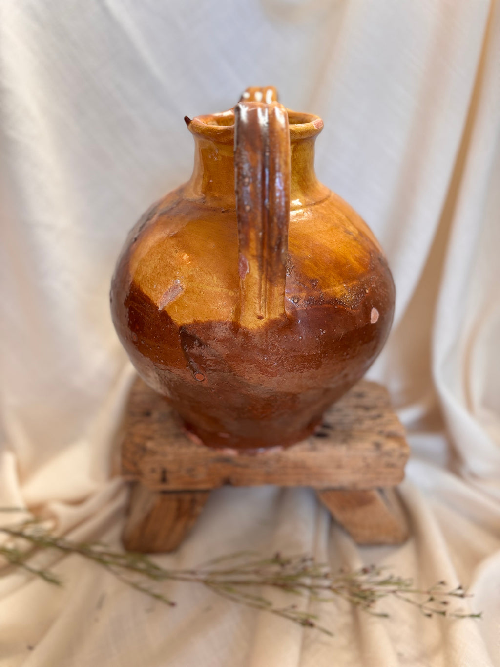 Vintage French Gargoulette Water Jug