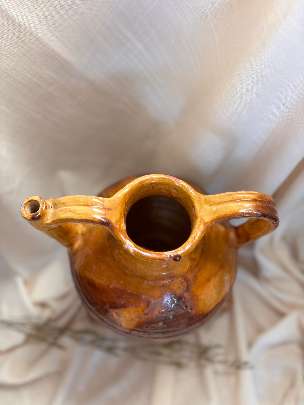 Vintage French Gargoulette Water Jug