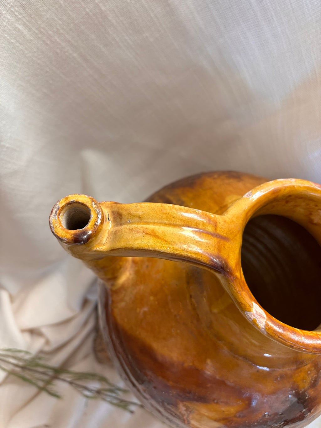 Vintage French Gargoulette Water Jug