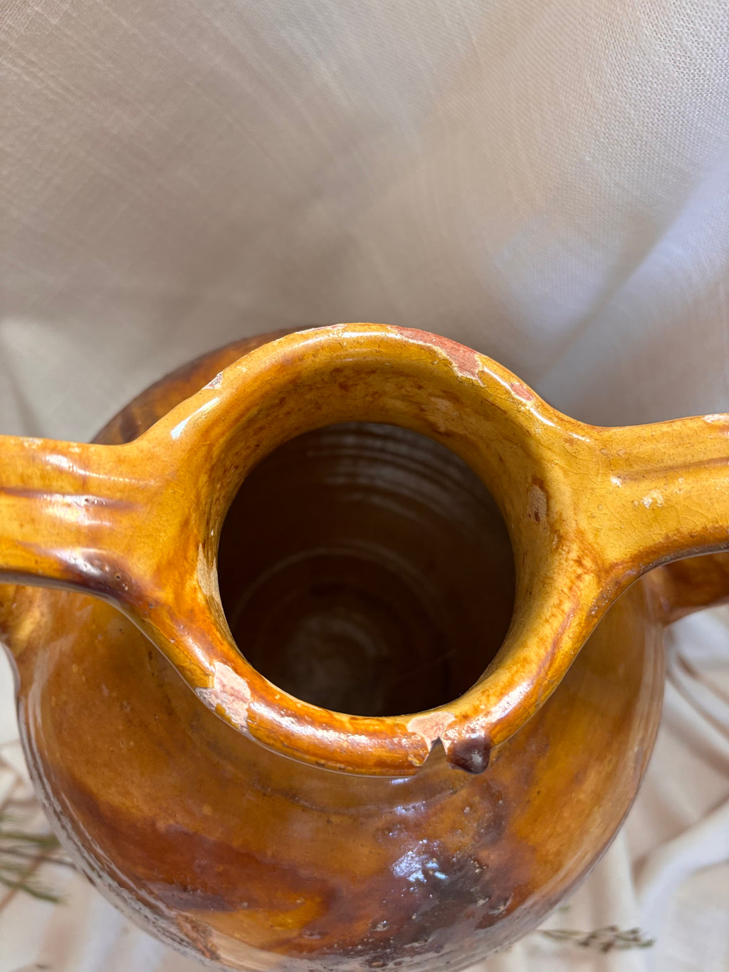 Vintage French Gargoulette Water Jug