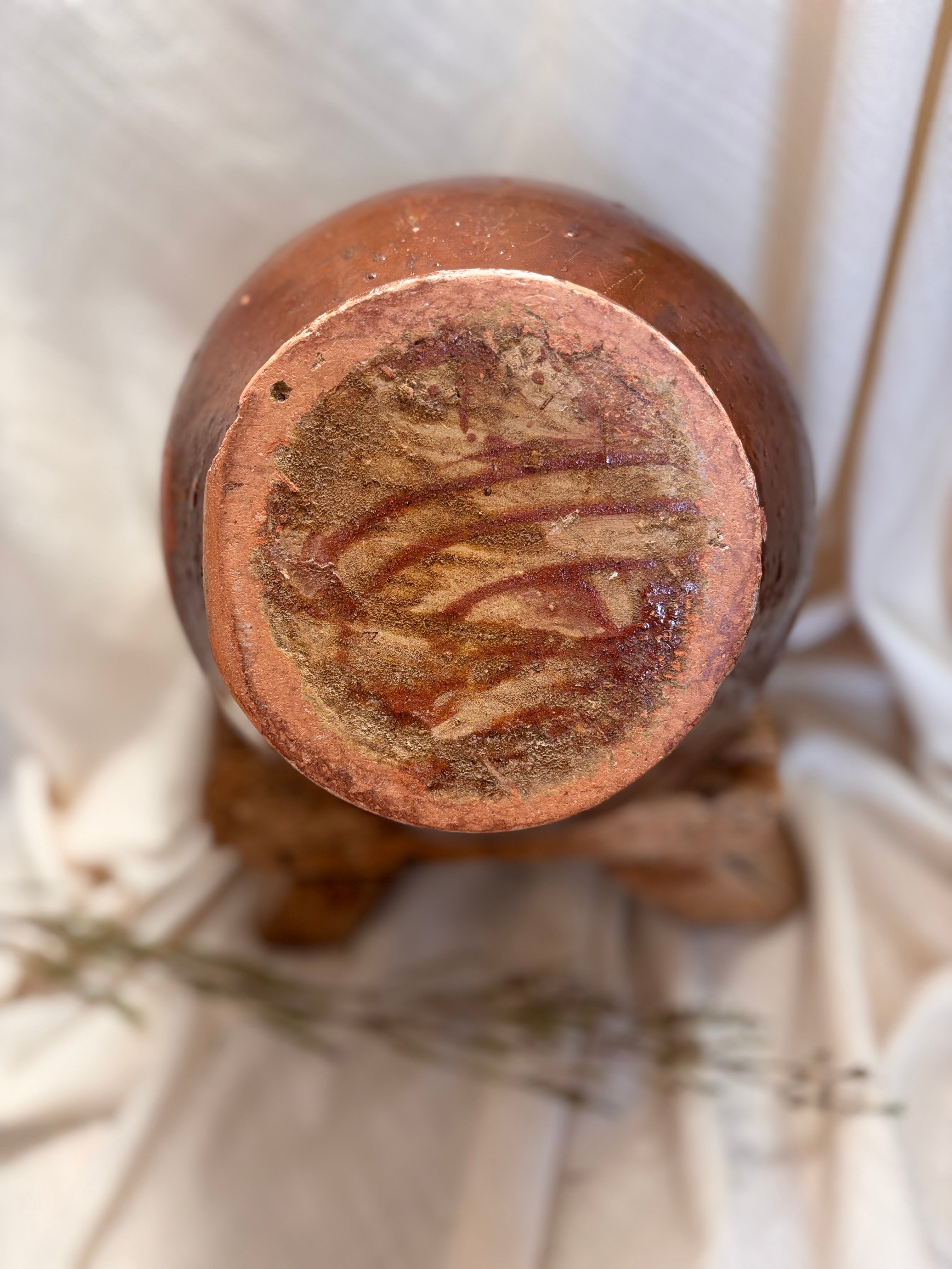 Vintage French Gargoulette Water Jug