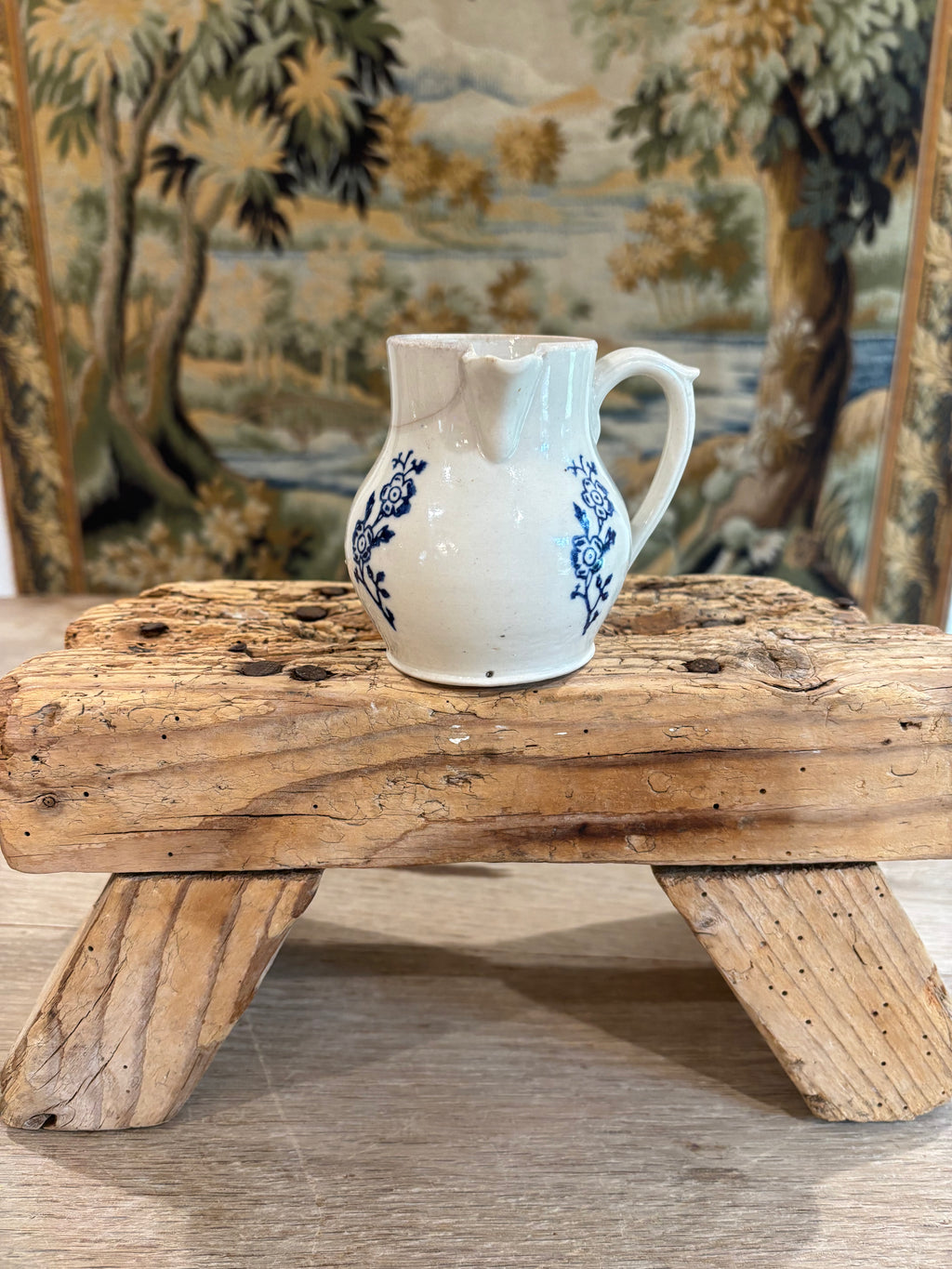 Antique French St. Uze Pitcher