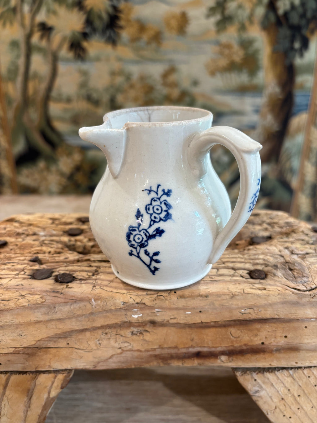 Antique French St. Uze Pitcher