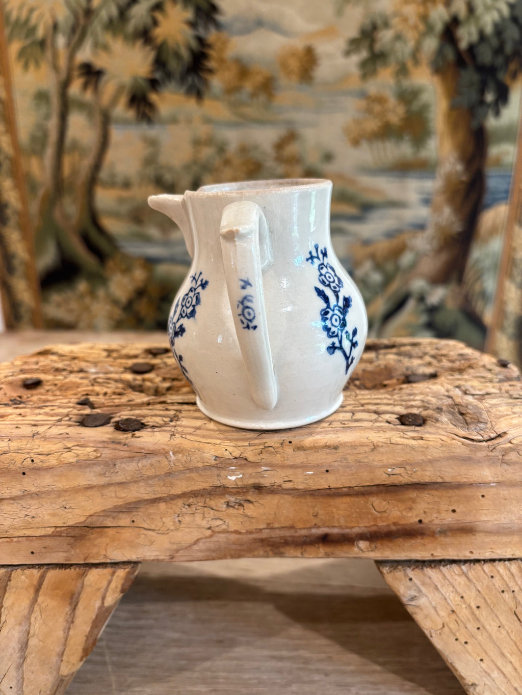 Antique French St. Uze Pitcher