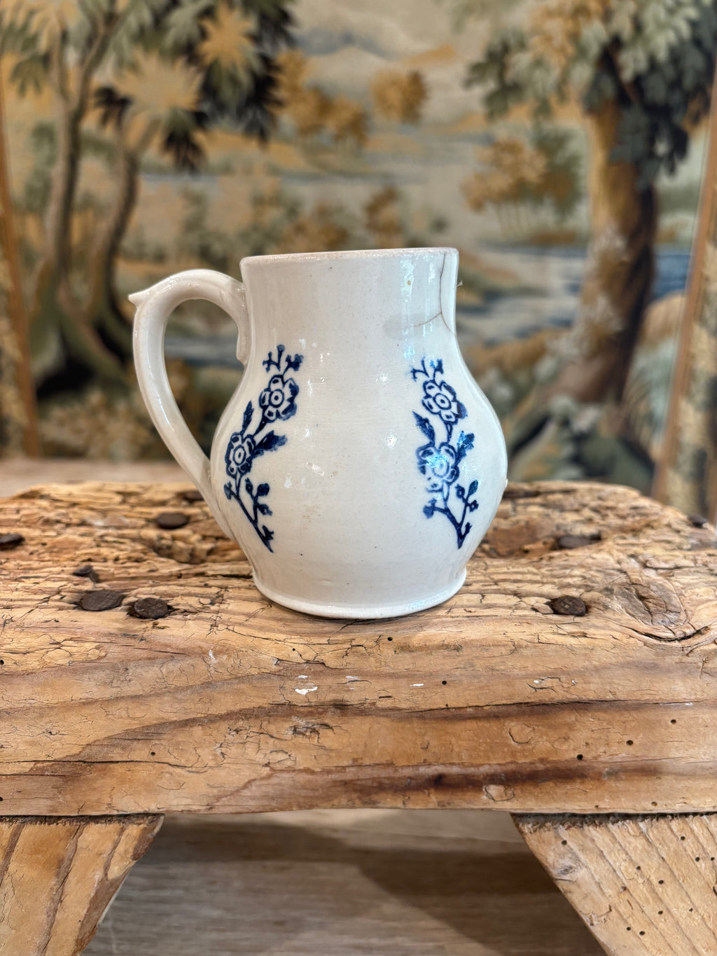 Antique French St. Uze Pitcher
