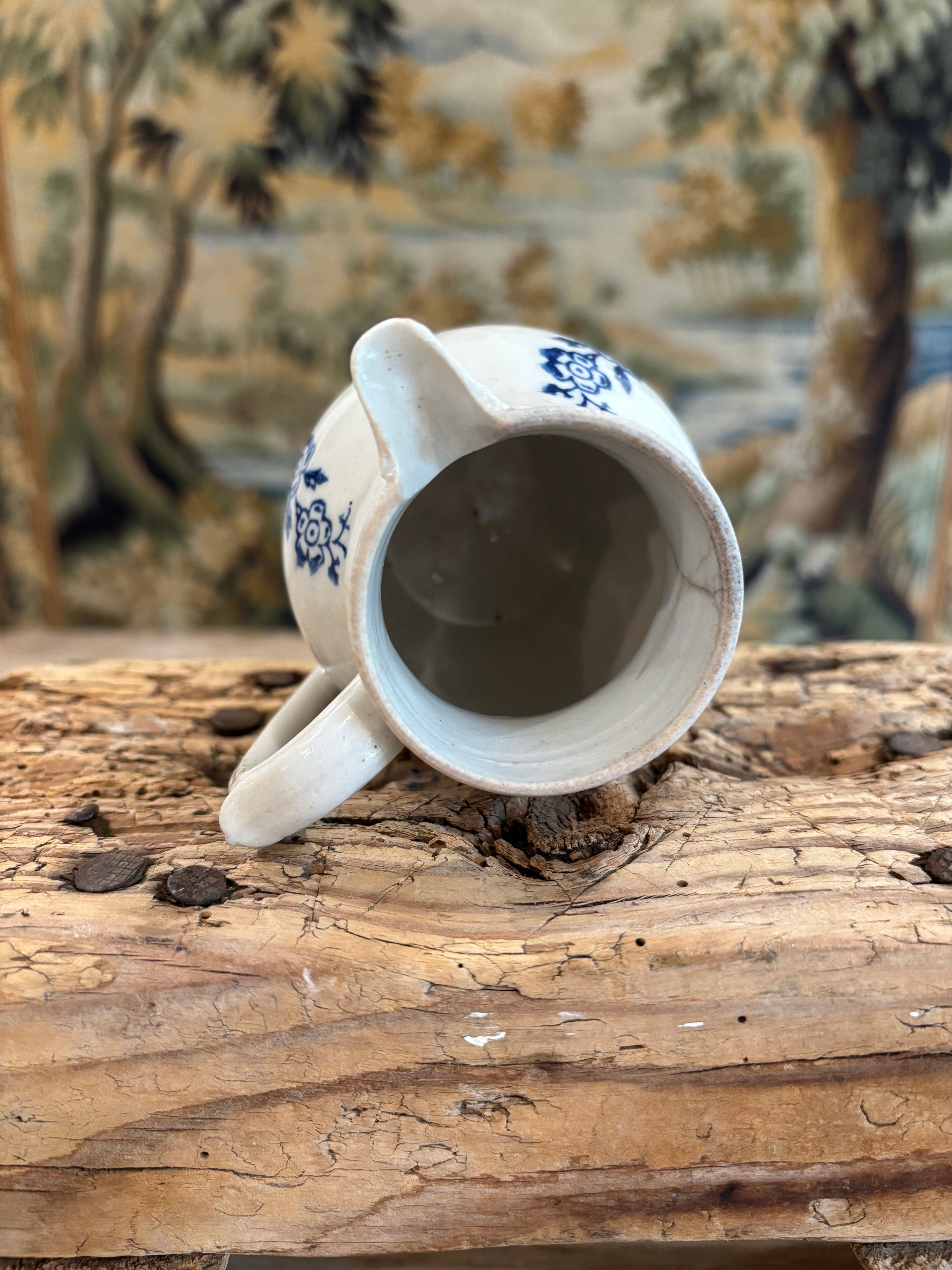 Antique French St. Uze Pitcher