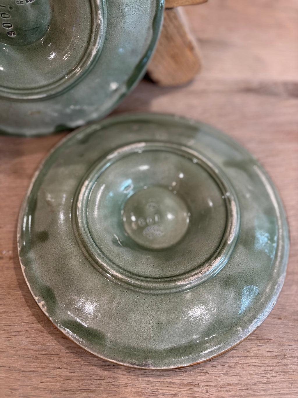 Antique French Longchamp Majolica Oyster Plate