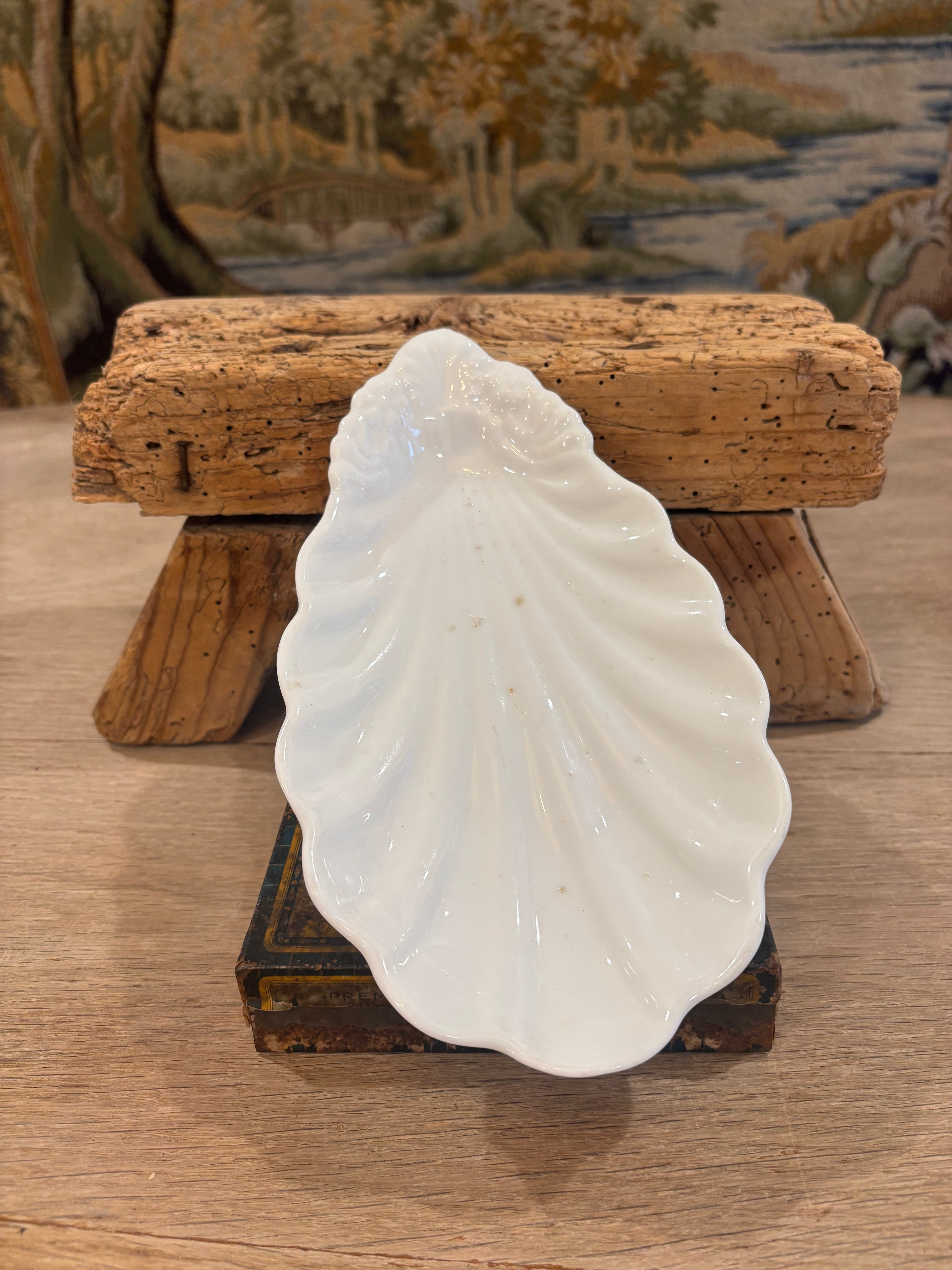 Antique French Shell Ravier