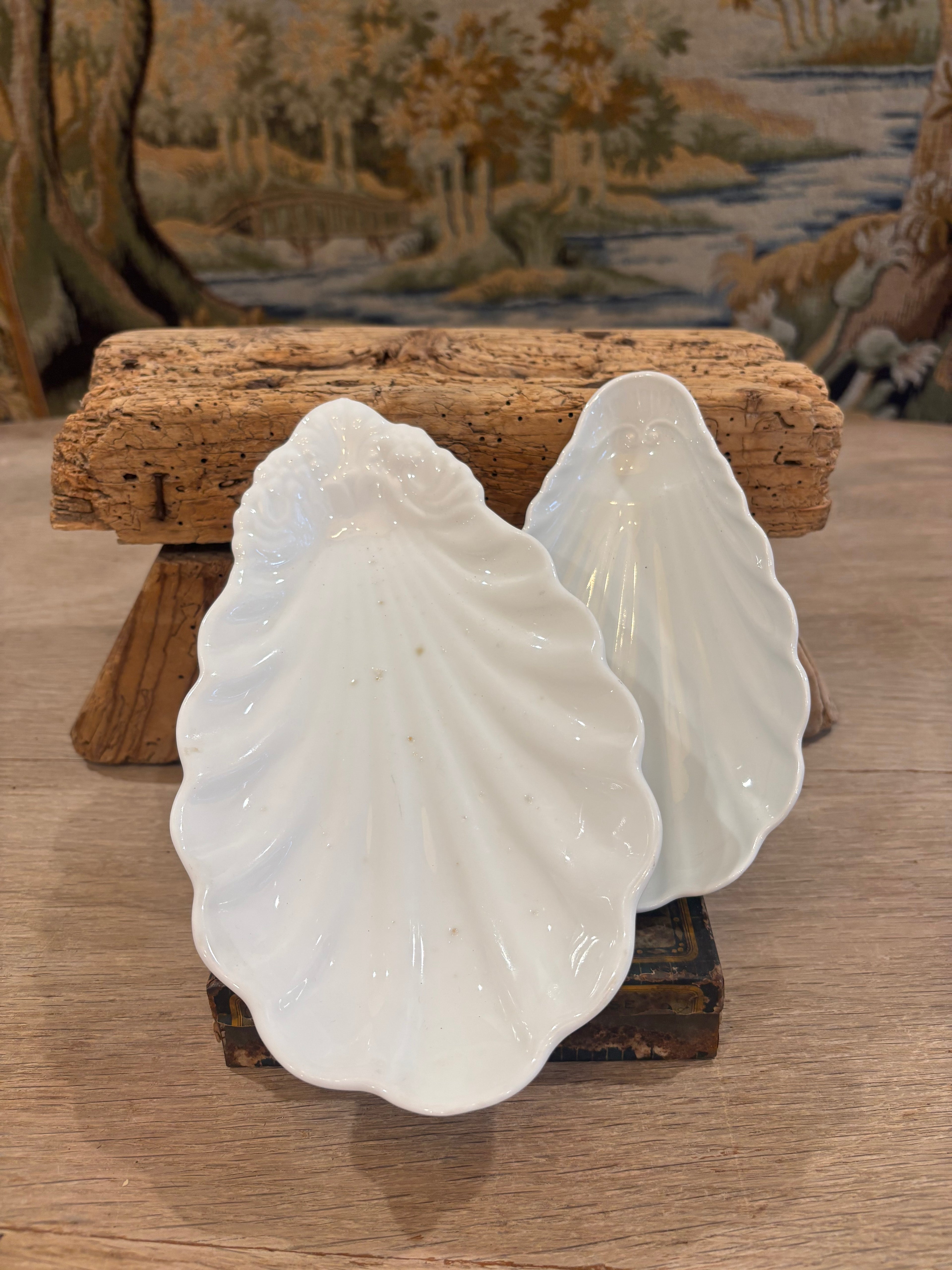 Antique French Shell Ravier