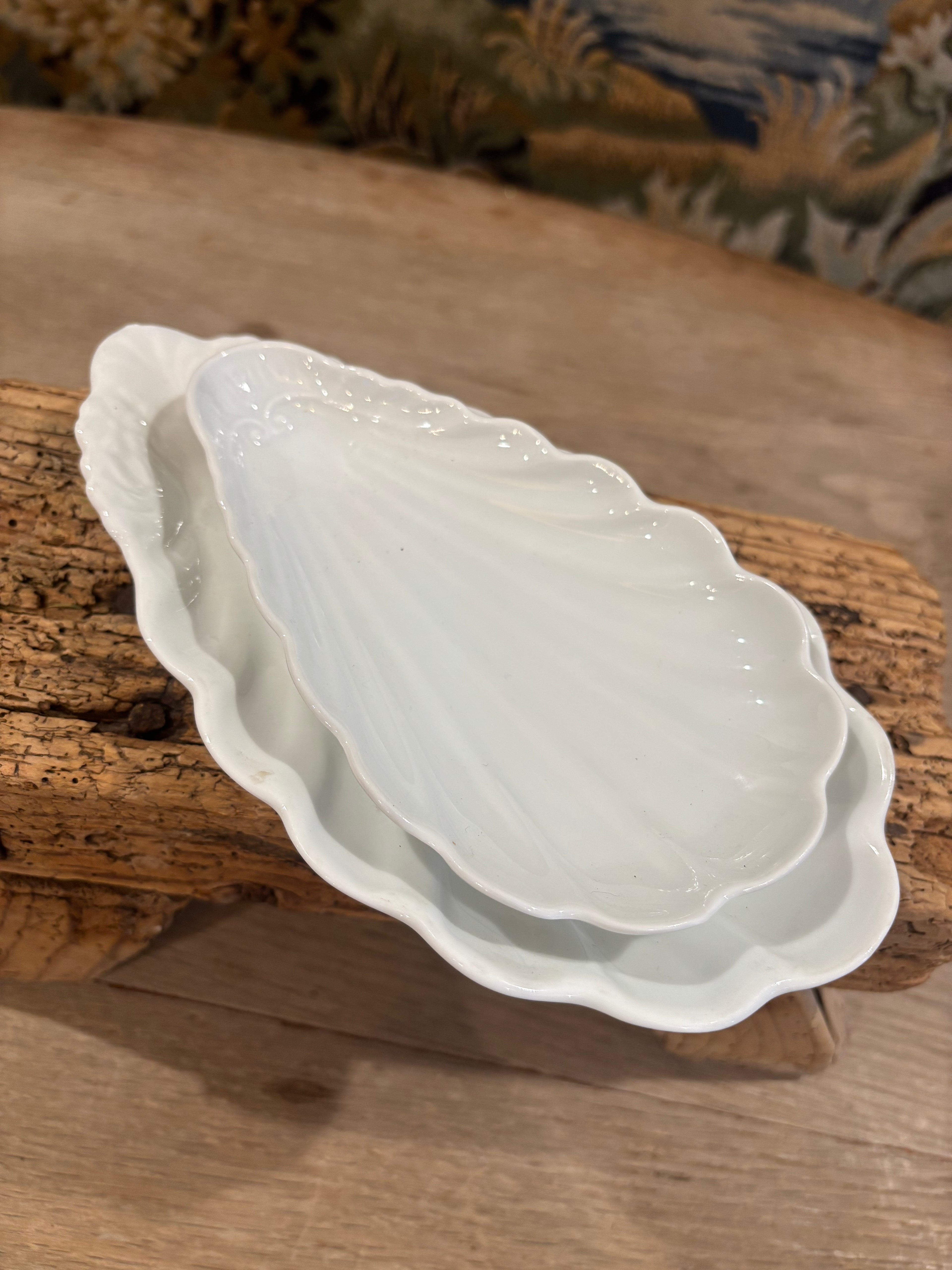 Antique French Shell Ravier