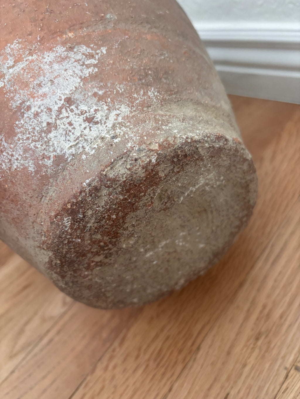 Distressed Terracotta Storage Jug
