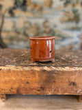 Antique French Footed Terracotta Faisselle