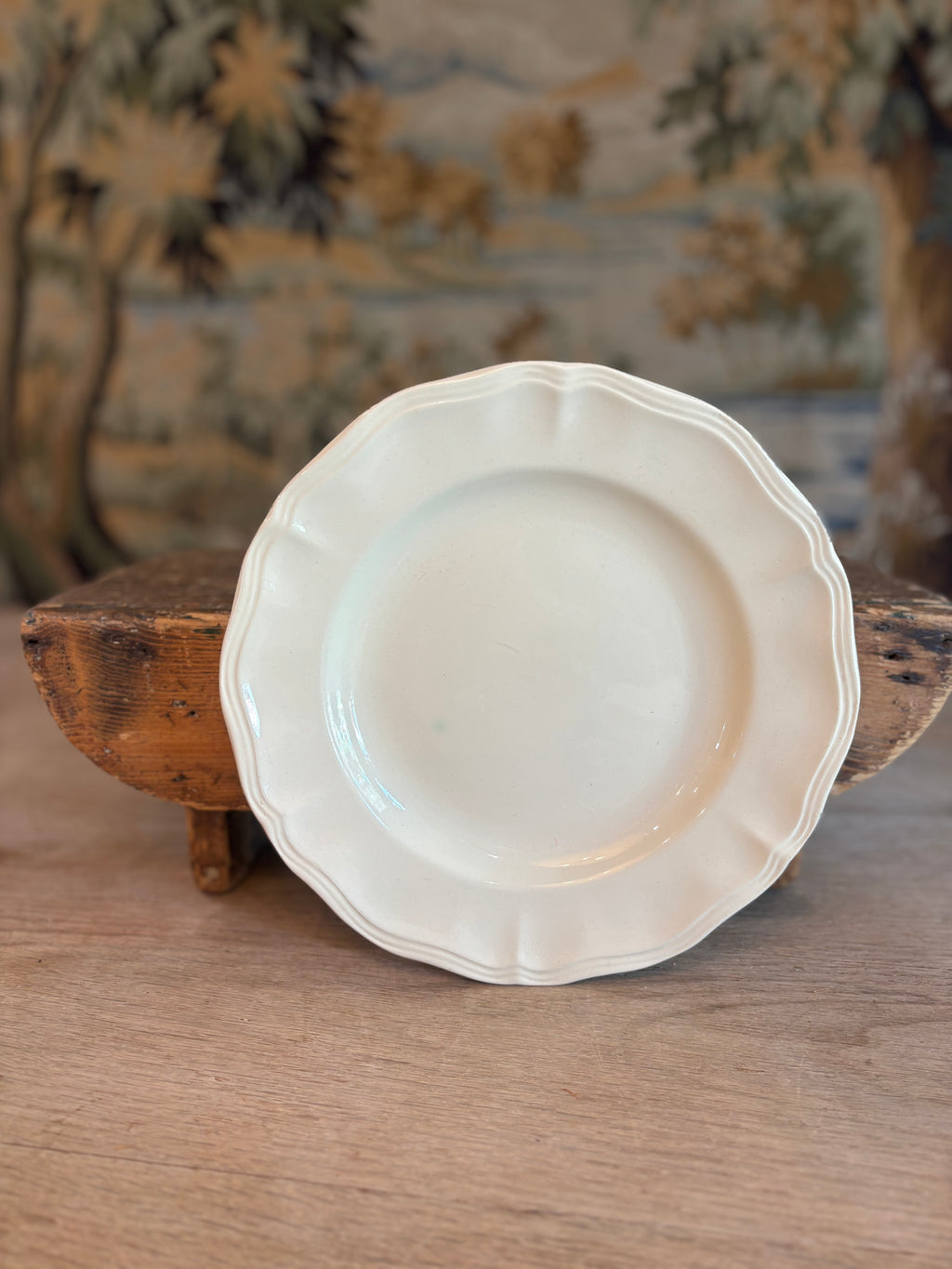 Antique French Digoin & Sarreguemines Ironstone Compotier