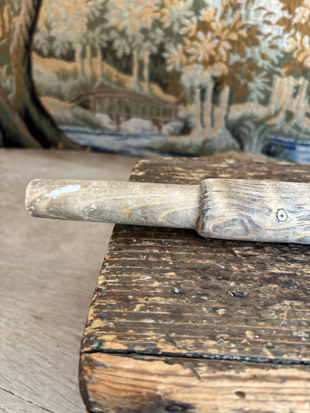Primitive Wooden Rolling Pin