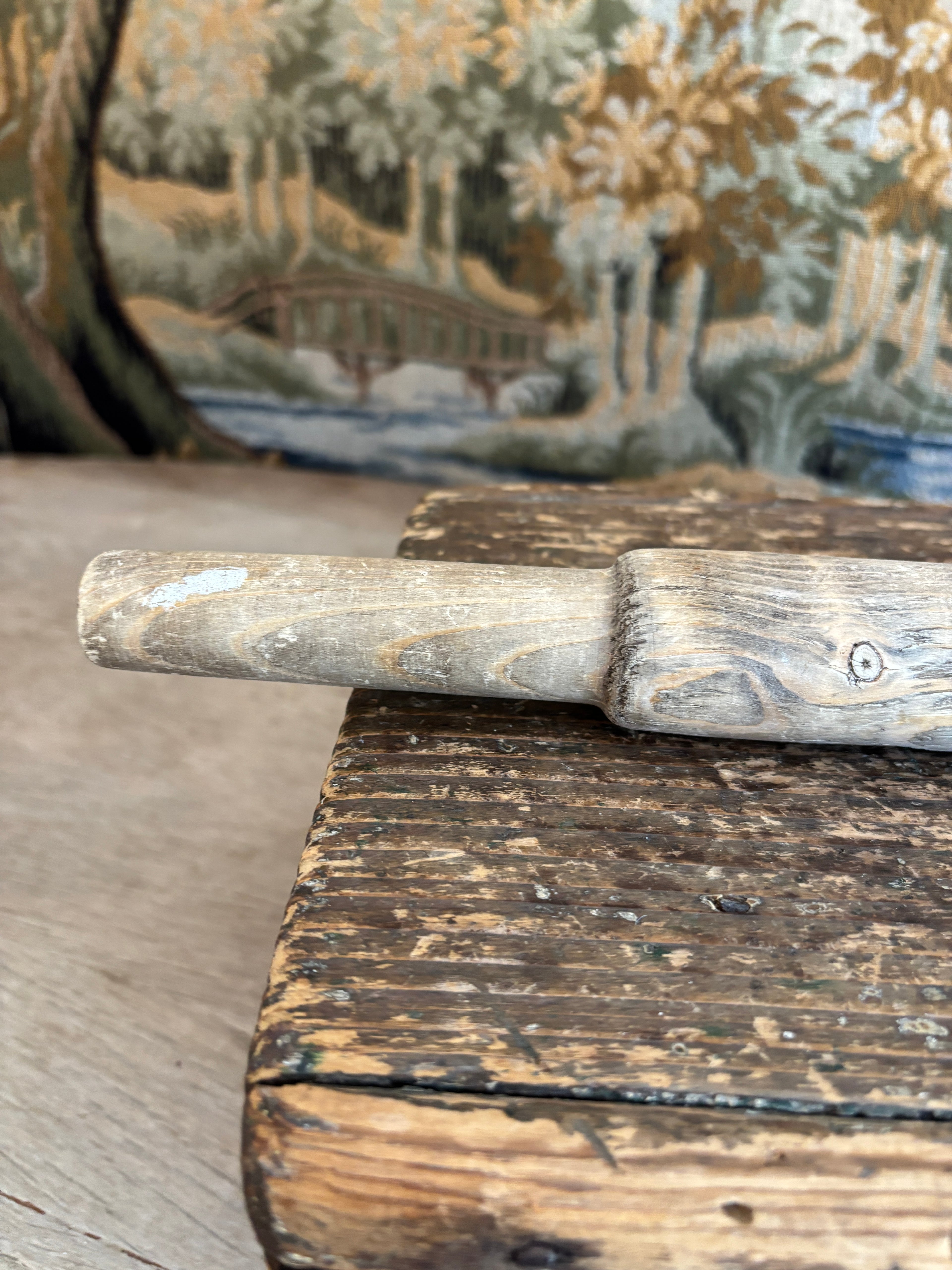 Primitive Wooden Rolling Pin