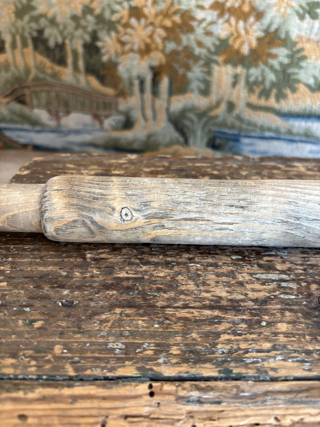 Primitive Wooden Rolling Pin
