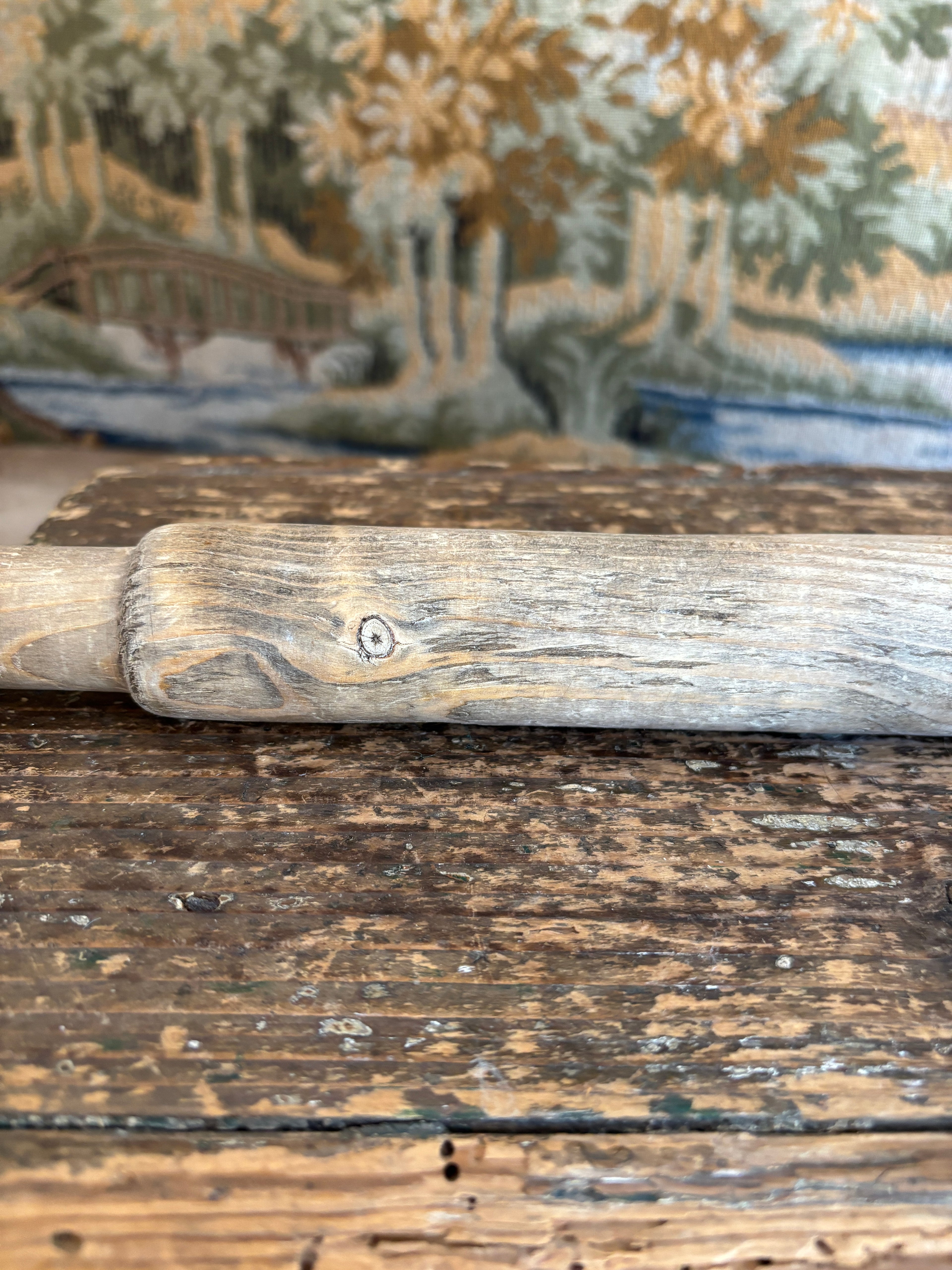 Primitive Wooden Rolling Pin