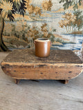 Vintage Small French Stoneware Confit Pot