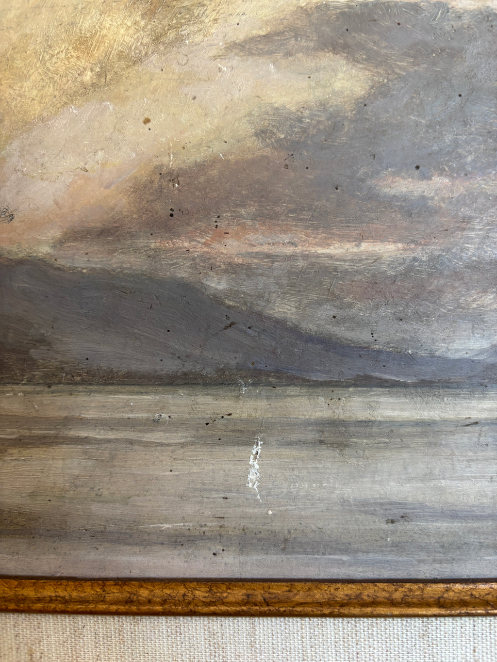 Antique French Oil Painting by Charles Joseph Beauverie