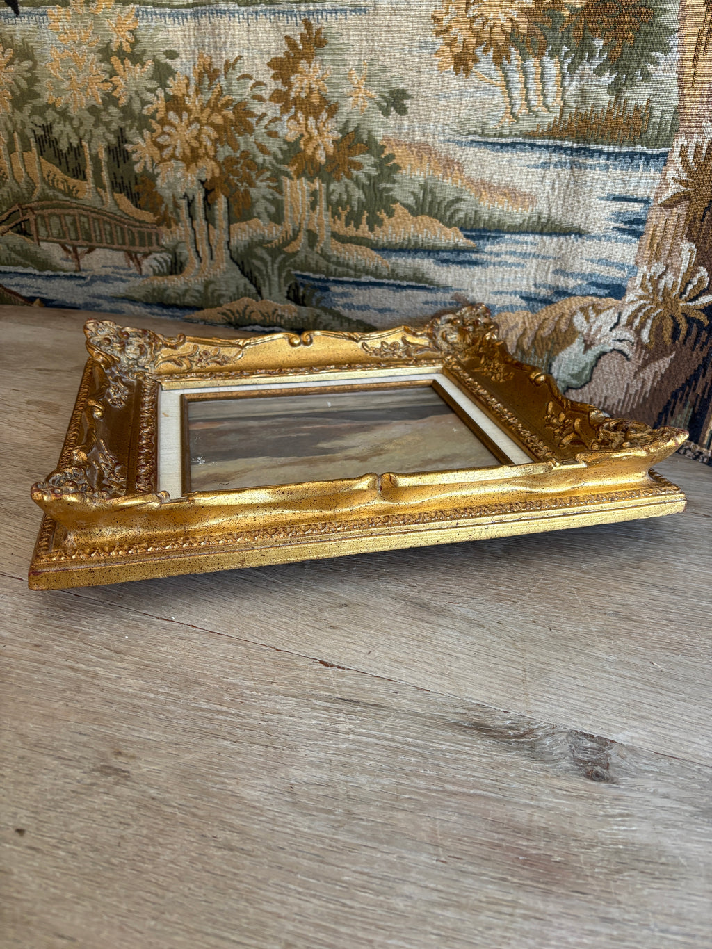 Antique French Oil Painting by Charles Joseph Beauverie