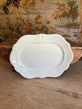 Vintage French Theodore Haviland Limoges White Serving Platter