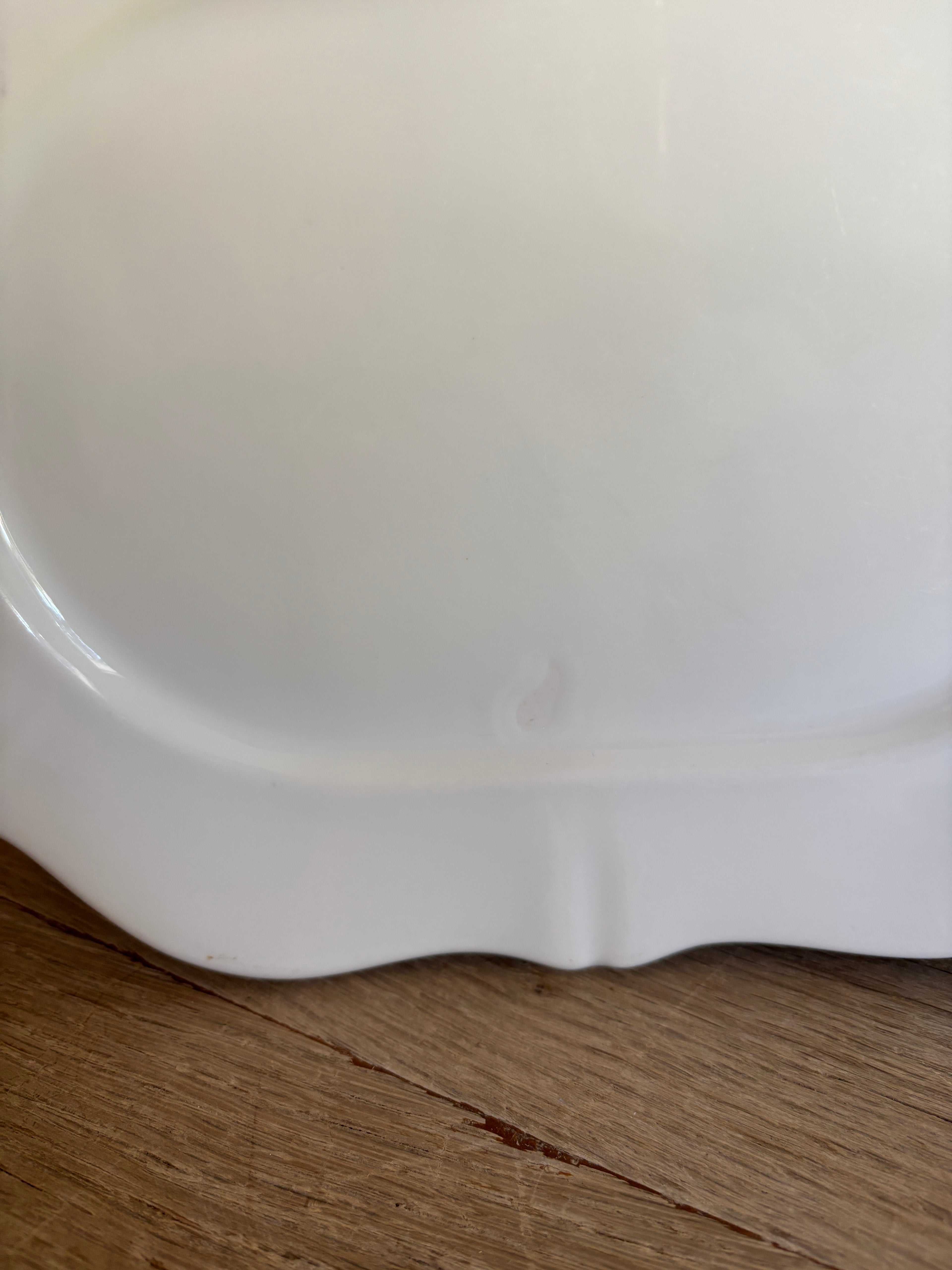 Vintage French Theodore Haviland Limoges White Serving Platter