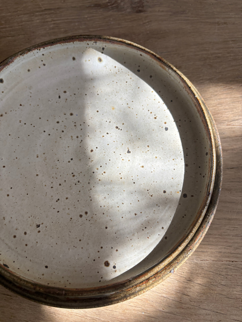 Signed Studio Pottery Plate
