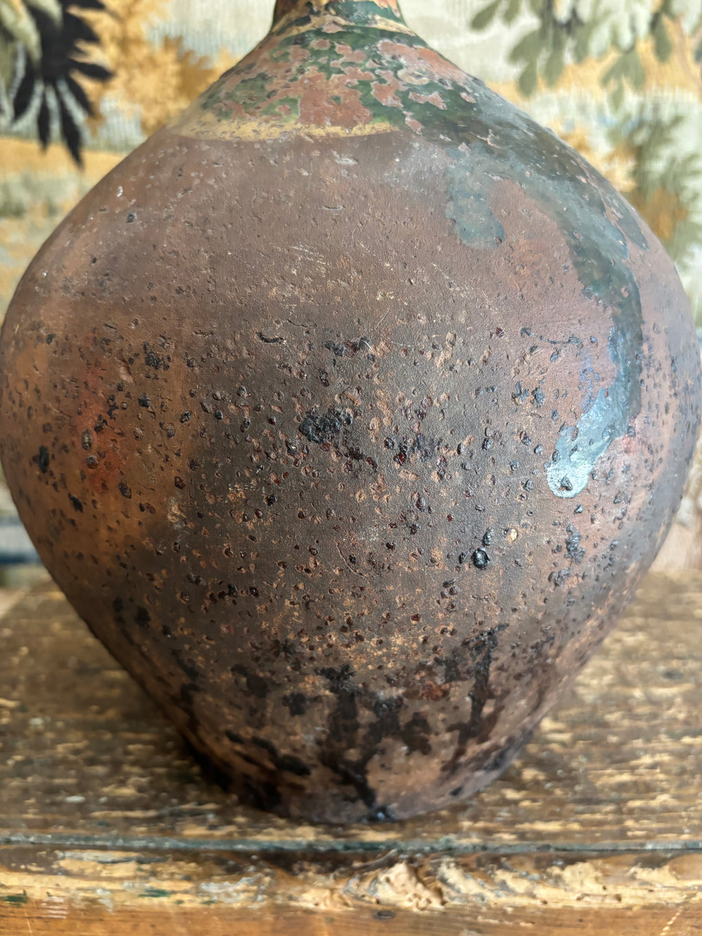 Antique French Earthenware Jug