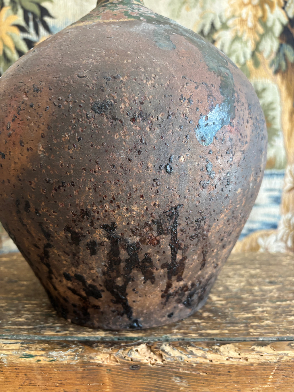 Antique French Earthenware Jug