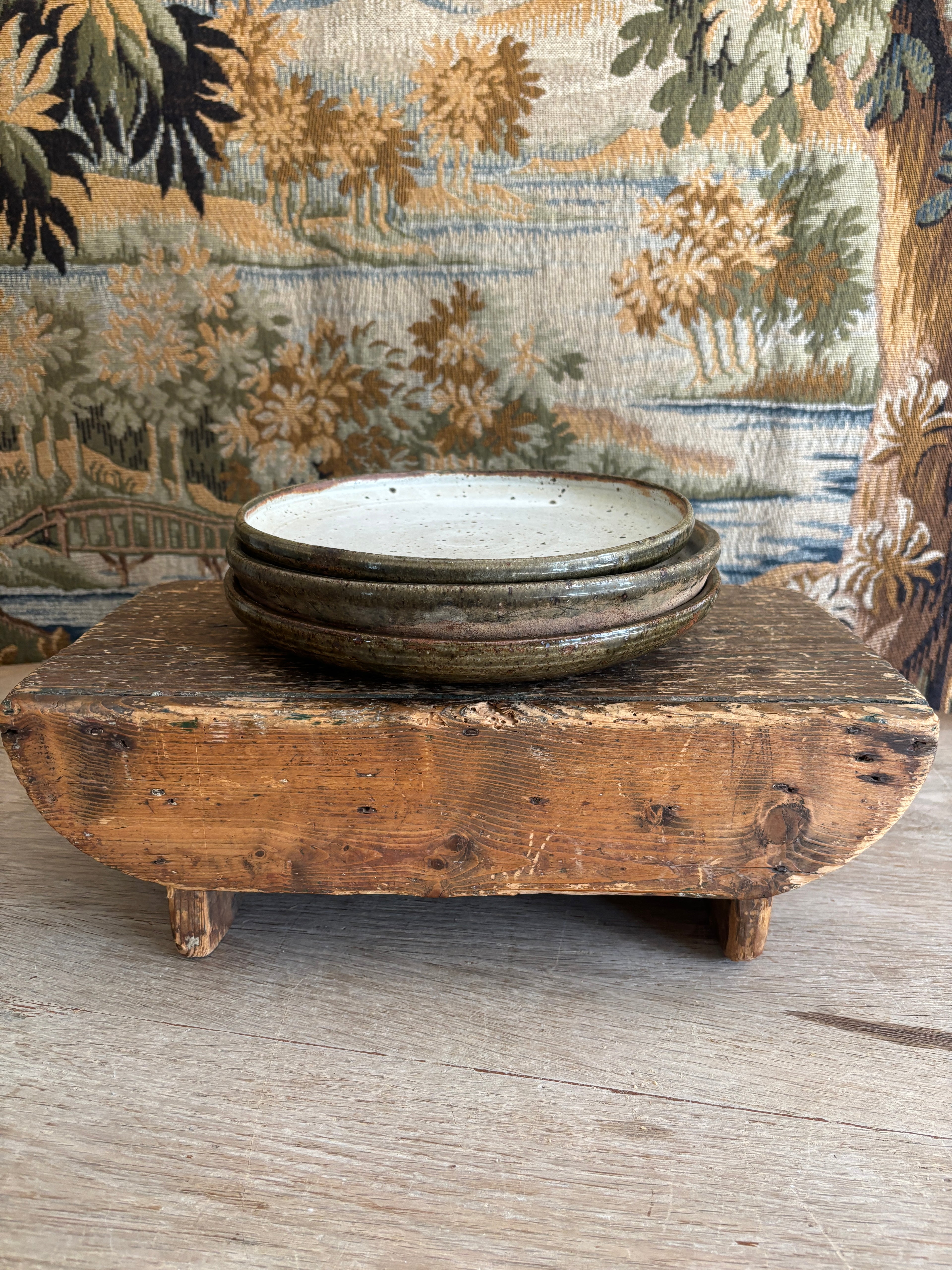 Signed Studio Pottery Plate