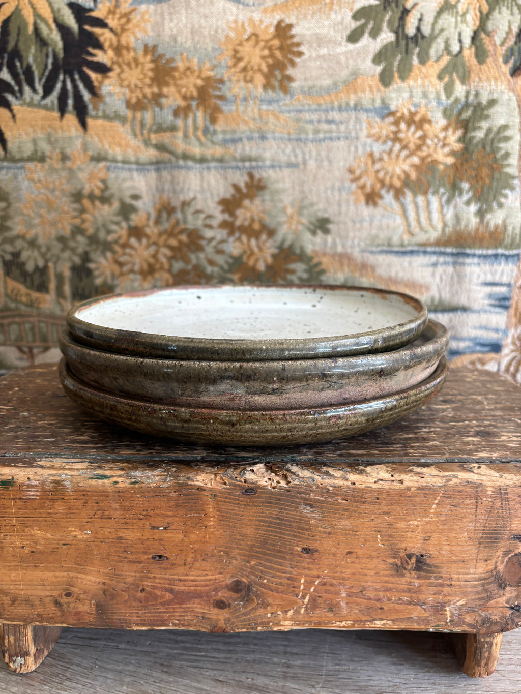 Signed Studio Pottery Plate