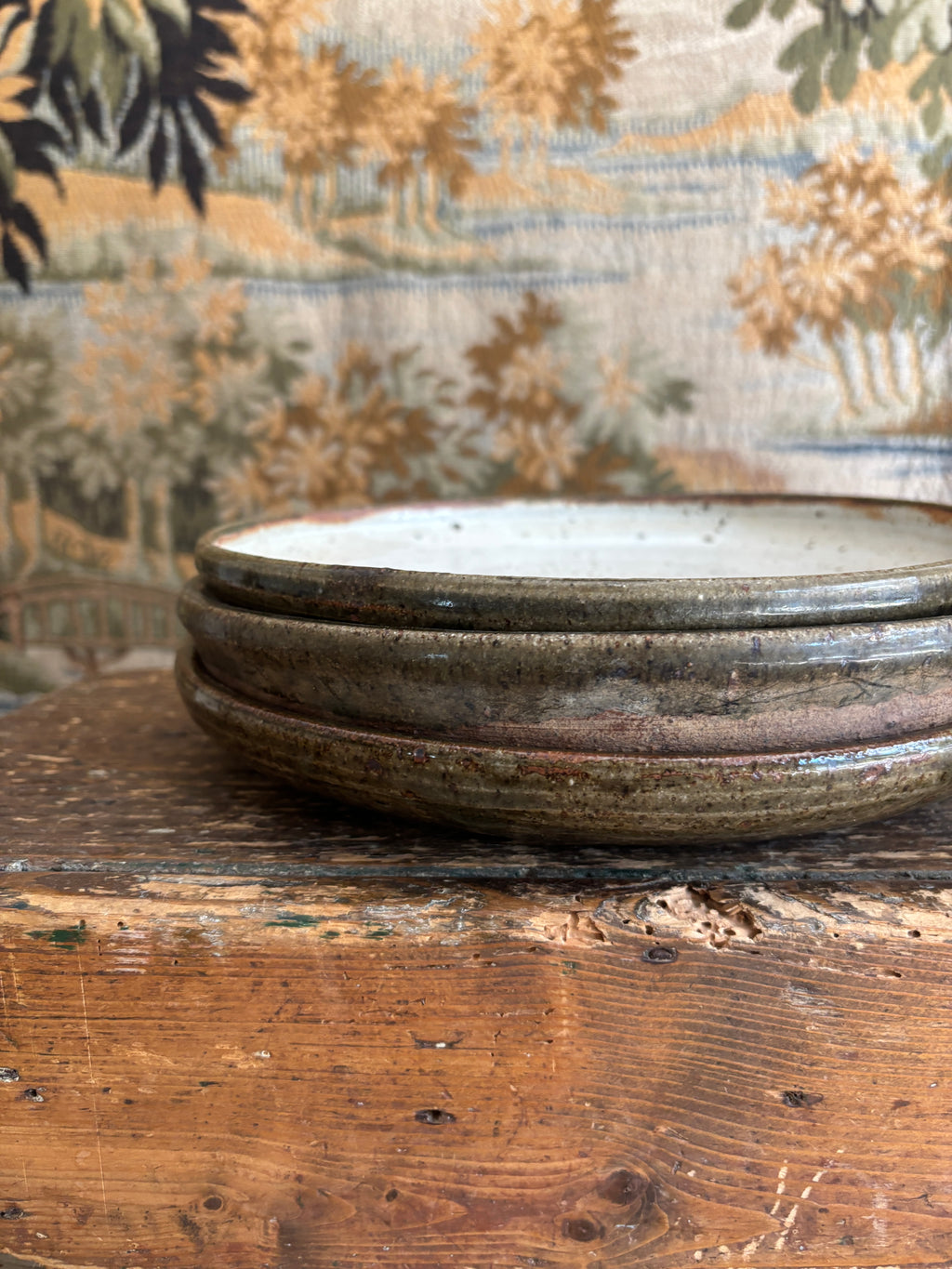 Signed Studio Pottery Plate
