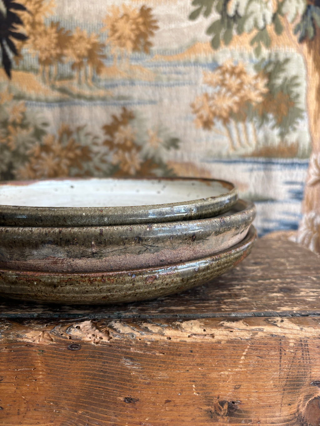 Signed Studio Pottery Plate