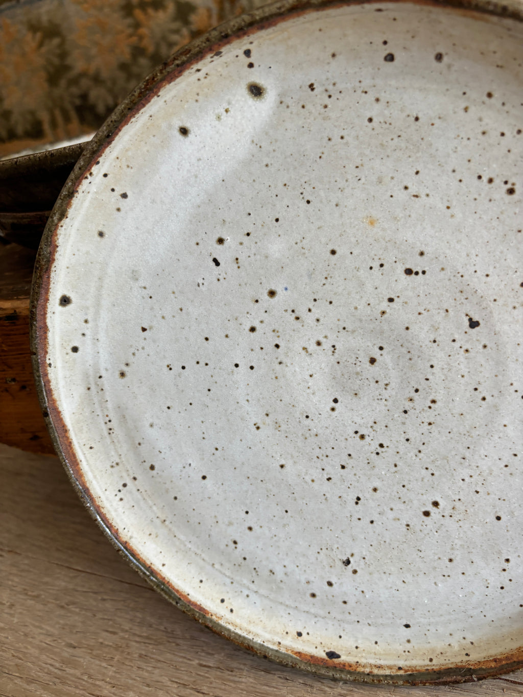 Signed Studio Pottery Plate