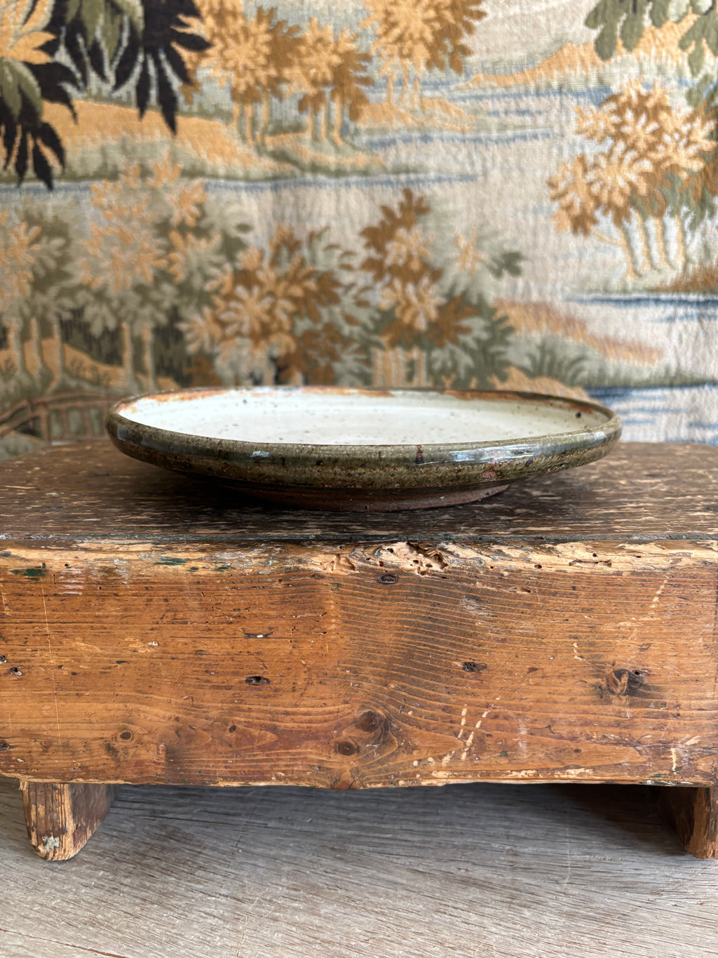 Signed Studio Pottery Plate