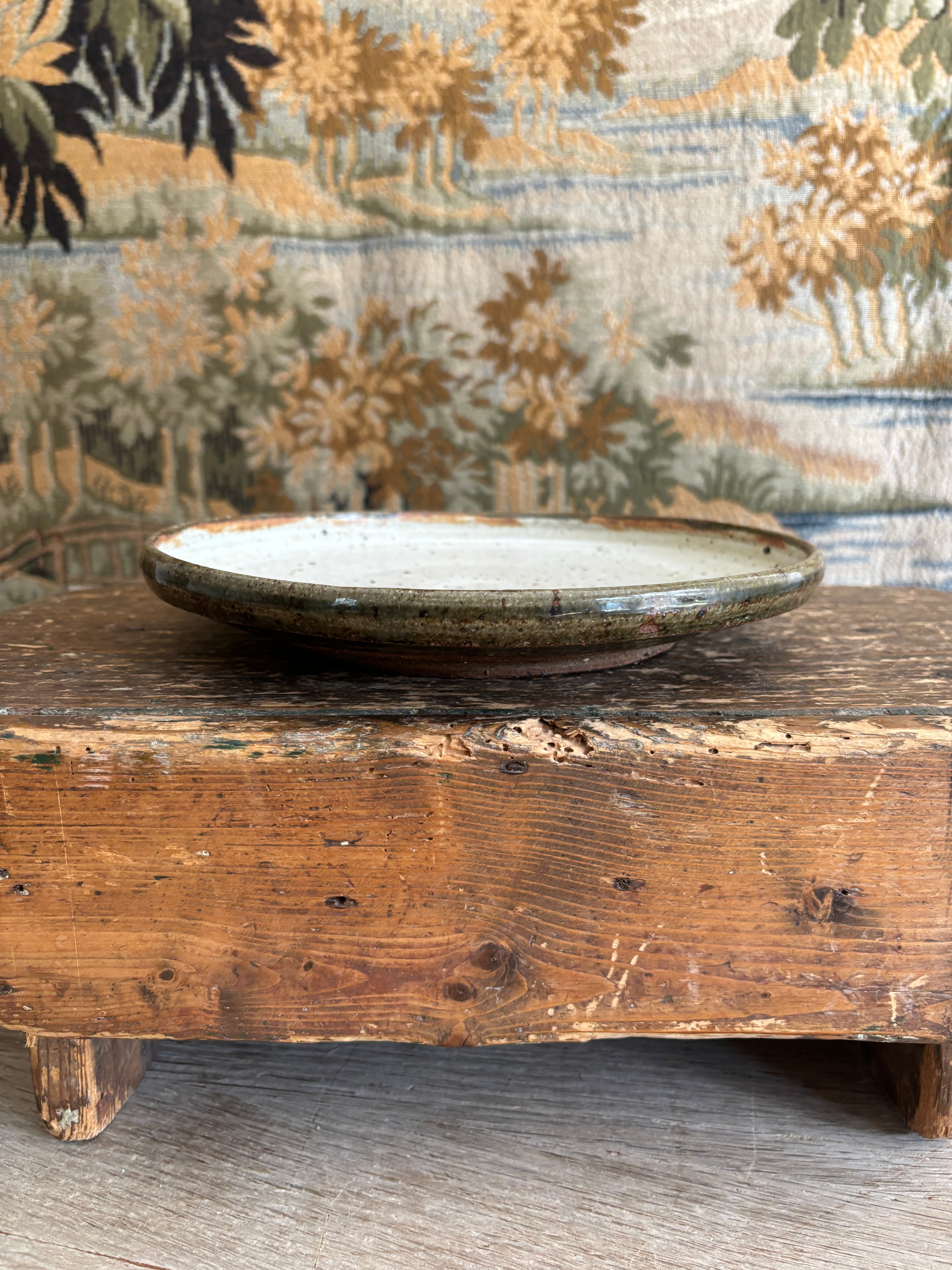 Signed Studio Pottery Plate