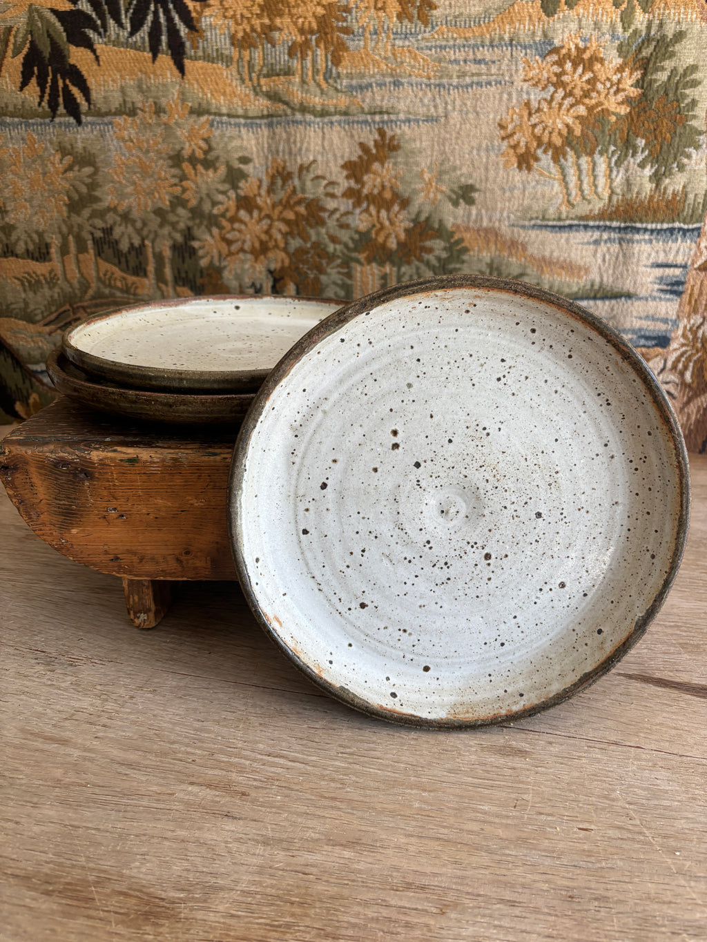 Signed Studio Pottery Plate